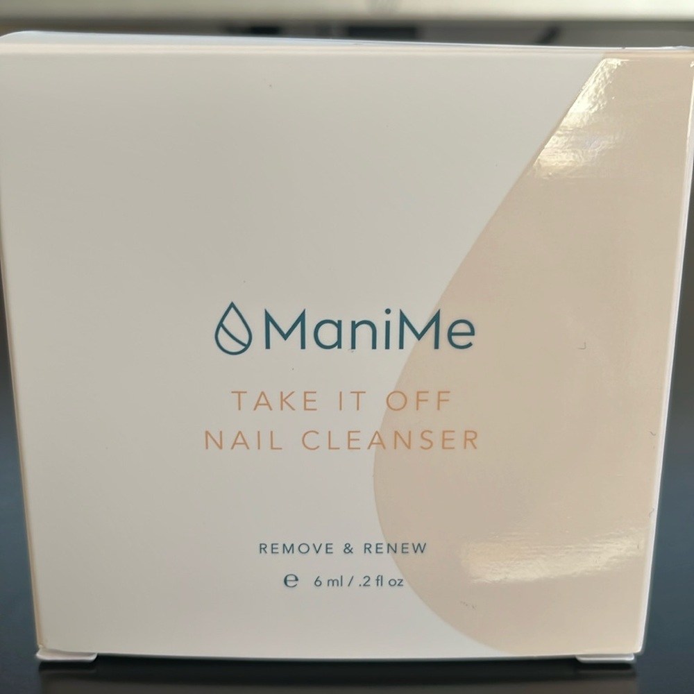 NIB ManiMe Take it Off Nail Cleanser